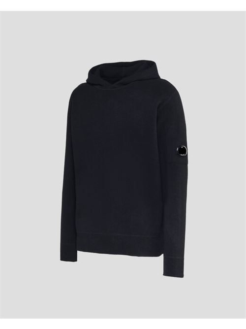 lambswool hoodie C.P. COMPANY | CMKN091A-005504A999